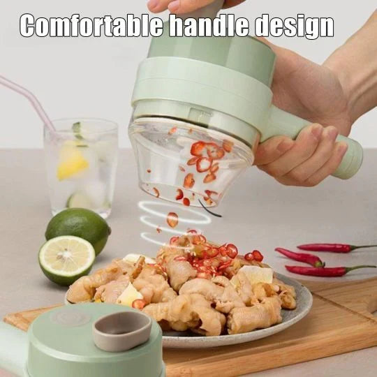 Household Multifunctional Wireless Electric Garlic Masher
